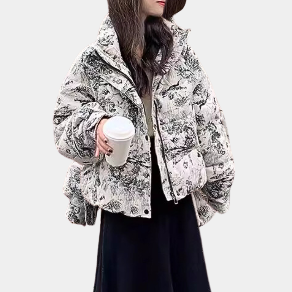ADILA - Manteau d'Hiver Classique pour Femmes