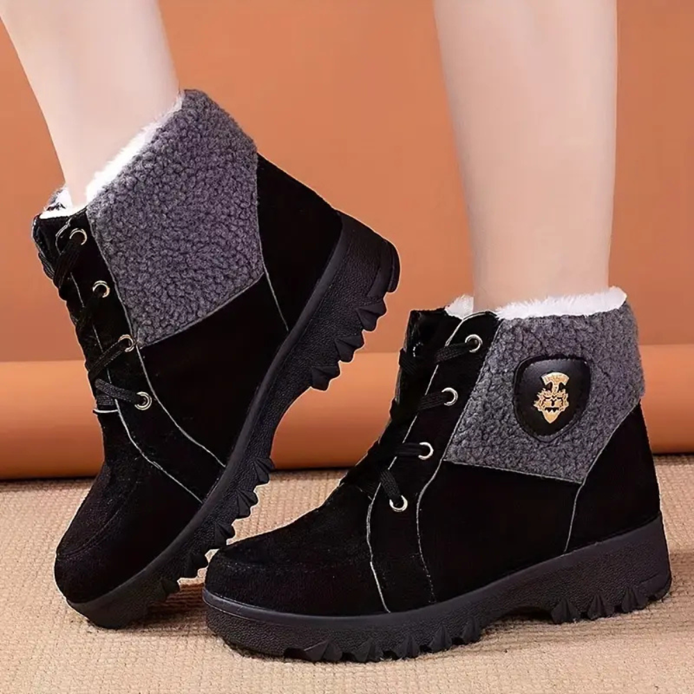 AMILA - Bottes d'Hiver Isolées et Chaudes pour Femmes