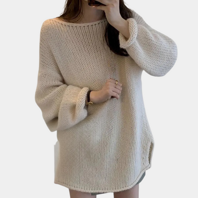 MELISSA - Pull Tricoté Classique pour Femmes