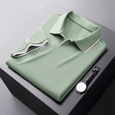 Polo en soie de luxe pour un look d'été - Aldert