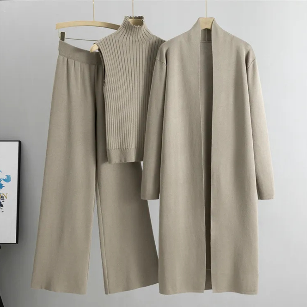 JULIA - Ensemble Moderne et Confortable en 3 Pièces pour Femmes