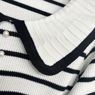OLIVEA - Pull à Col avec Rayures pour Femmes