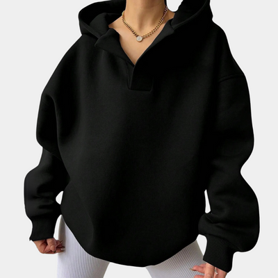 EVERLY - Sweat à Capuche Large pour Femmes