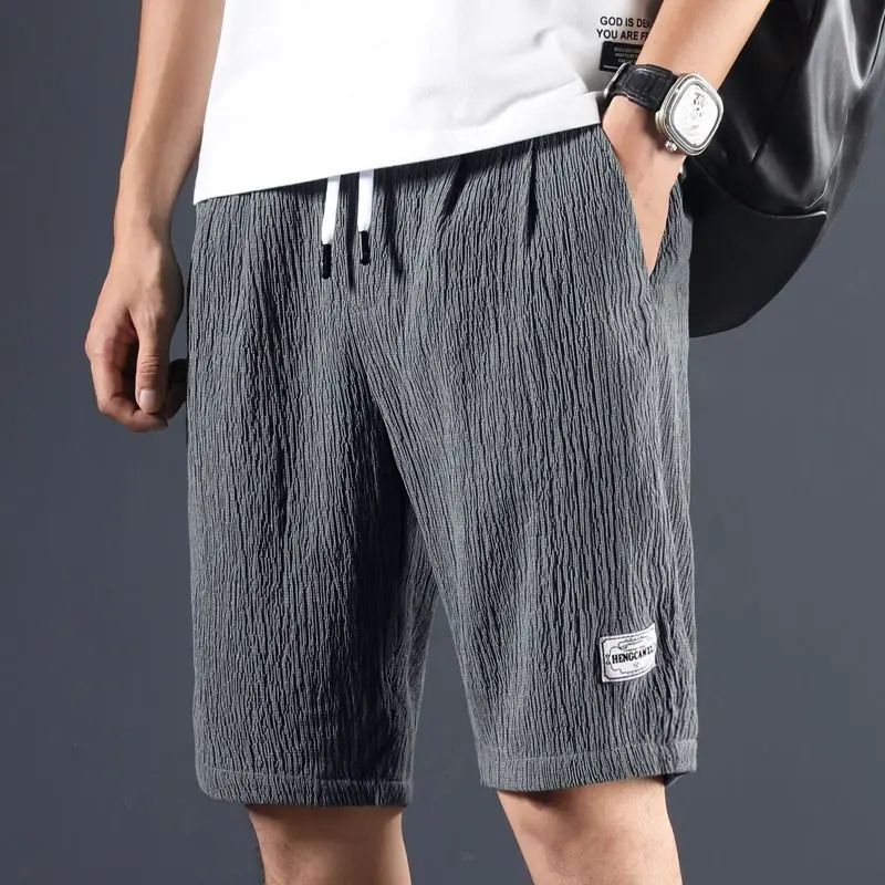 Short élégant en coton et lin pour homme - Parfait pour l'été !