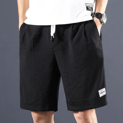 Short élégant en coton et lin pour homme - Parfait pour l'été !